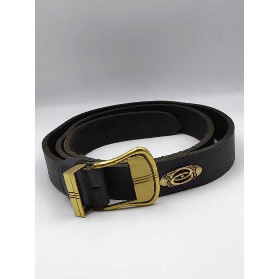  Black Belt With Gold buckle Belts