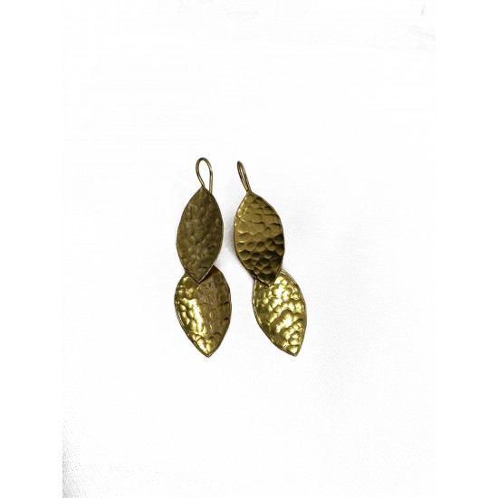 Σκουλαρίκια ορείχαλκος με σμάλτο Earrings