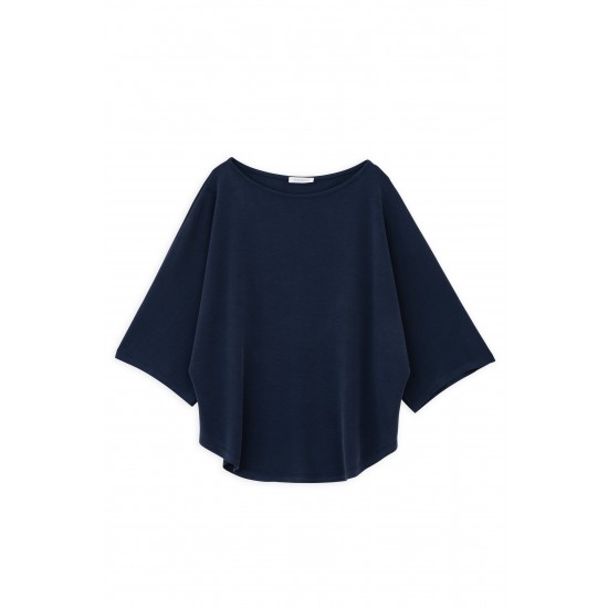 Oversized Sweatshirt Cupro Pique Shirts