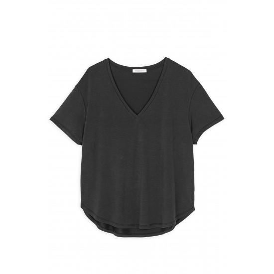Basic Curpo “V” Neck Top Shirts