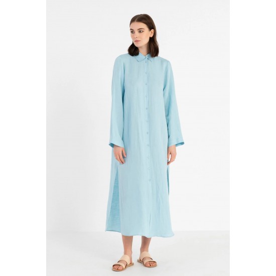 Gauze Shirtdress Dresses