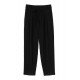 Twill Fade Out Pleated Pants Trousers