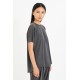 Cupro Pique Short Sleeve Blouse Shirts